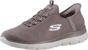 Skechers Slip-On Sneaker "SUMMITS" Slipper, Freizeitschuh, Halbschuh in veganer Verarbeitung