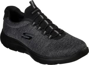 Skechers Slip-On Sneaker "SUMMITS" Slipper, Freizeitschuh in komfortabler Schuhweite