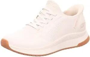 Skechers  Sneaker Bobs Squad 4 Slipper Schuhe creme SLIP-INS 117740 WHT