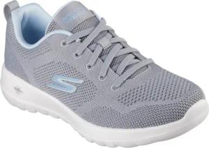 Skechers Sneaker "GO WALK JOY-VIOLET", Trainingsschuh, Schnürschuh mit Goga Mat Technologie