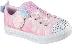 Skechers Sneaker "TWINKLE SPARKS" Blink,-Schlupfschuh mit Glitzer+Strass, Größenschablone zum Download