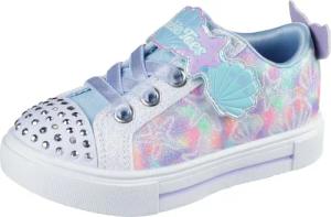 Skechers Sneaker "TWINKLE SPARKS" Blink,-Schlupfschuh mit Glitzer+Strass, Größenschablone zum Download