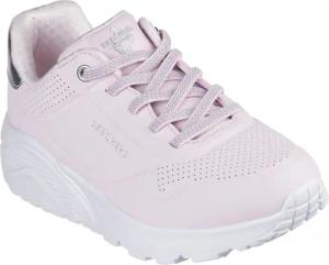 Skechers Sneaker "UNO LITE", Schnür,-Plateausneaker mit Metallic, Größenschablone zum Download