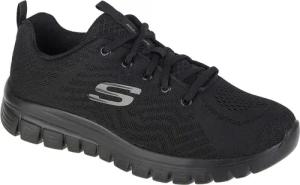 Skechers Sport GRACEFUL GET CONNECTED WIDE FIT Sneakers Damen Schuhe Schwarz