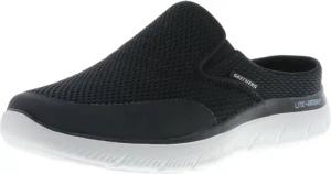 Skechers Sport Herren SUMMITS VINDICATOR Pantolette Slip on 232296 schwarz