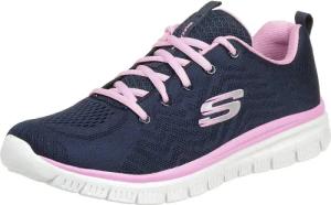 Skechers Sport Womens GRACEFUL GET CONNECTED Sneakers Women Blau