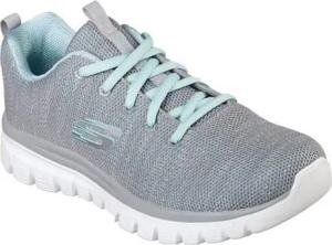 Skechers Sport Womens GRACEFUL TWISTED FORTUNE Sneakers Women Grau
