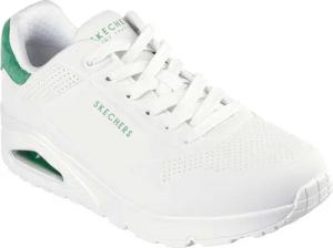Skechers Street Uno - Suited on Air Herren Sneakers 183004 WGR weiss/grün