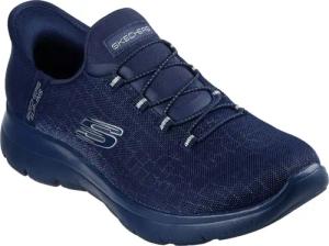 Skechers Summits Classy Night Textile Damen Sneaker in Dunkelblau