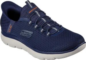 Skechers SUMMITS-HIGH RANGE Slip-On Sneaker, Freizeitschuh mit Slip Ins-Fersenpart für einen leichten Einstieg