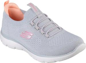 Skechers SUMMITS Slip-On Sneaker, Freizeitschuh, Halbschuh, Slipper mit flexibler Traktionslaufsohle
