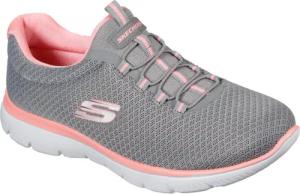 Skechers SUMMITS Slip-On Sneaker Freizeitschuh, Komfortschuh mit stoßdämpfender Zwischensohle