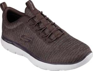 Skechers SUMMITS- Slip-On Sneaker, Slipper, Freizeitschuh, Halbschuh mit Elastic Schnürsenkel