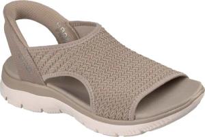 Skechers Summits Sweetly Evolved Textil Damen Sandalen in Taupe Standard