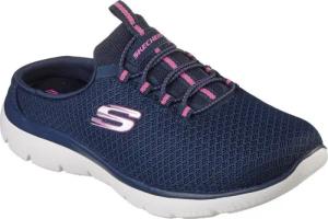 Skechers SUMMITS SWIFT STEP Sabot Sommerschuh, Schlappen, Schlupfschuh in veganer Verarbeitung