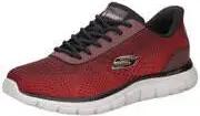 Skechers Track Revno Slip In Sneaker Herren rot