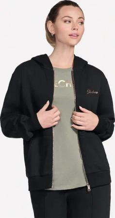 Skechers Trainingsjacke "SKECH-SWEATS SIGNATURE FZ HOODIE" mit Kapuze