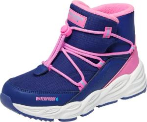 Skechers Turbo Tread-Winter Storm Kinder Winterstiefel Sneaker 303492L blau/pink