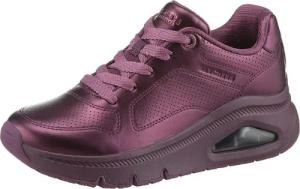 Skechers UNO ICON - LUSTROUS AIR Sneaker Keilsneaker, Plateausneaker, Schnürschuh im Metallic Look
