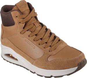 Skechers UNO Sneaker, Mid Cut Sneaker, Schnürboots mit gepolstertem Schaftrand