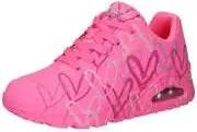 Skechers Uno Spread The Love Damen pink