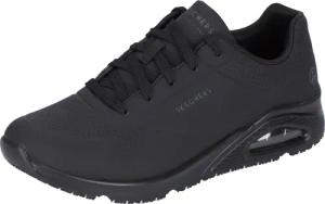 Skechers Work UNO SR Arbeitsschuhe Damen O1 FO SRC ESD - Rutschhemmender Arbeitsschuh Air-Cooled Memory Foam Einlegesohle, Zwischensohle Luftkissendämpfung