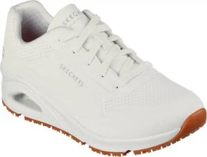 Skechers Work UNO SR Arbeitsschuhe Damen O1 FO SRC ESD - Rutschhemmender Arbeitsschuh Air-Cooled Memory Foam Einlegesohle, Zwischensohle Luftkissendämpfung