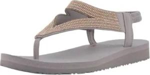 Skechers  Zehentrenner Sandaletten taupe 119776/TPE