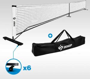 SKINUP Sport Pickleball-Netz mit Rollen