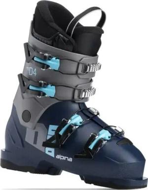 Skischuhe ALPINA Duo 4 MAX, Blau/Grau, Kinder