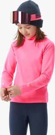 Skiunterhemd Kinder warm - BL500 neonrosa