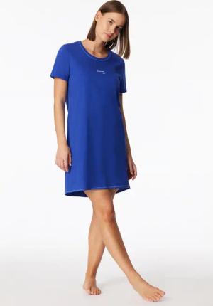 Sleepshirt kurzarm royal - Casual Essentials 36