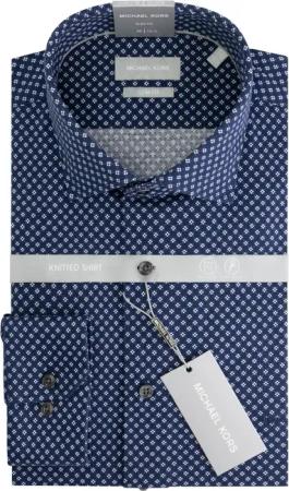 Slim bedrucktes Piqué-Hemd Michael Kors