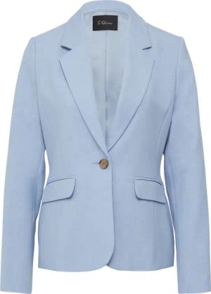 Slim-Fit-Blazer aus Viskosemix