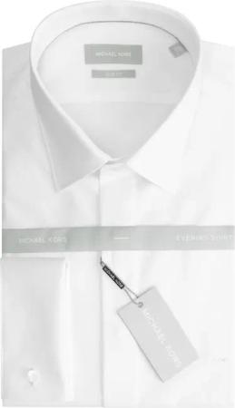 Slim-Fit Doppelmanschettenhemd Michael Kors Evening