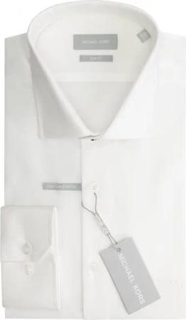 Slim-Fit-Hemd Michael Kors Pinpoint Oxford