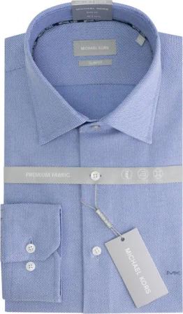 Slim Fit Hemd mit 3 Falten Michael Kors 3D Dobby