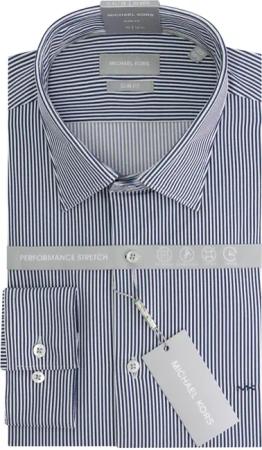 Slim-Fit Streifenhemd Michael Kors Perform Stretch