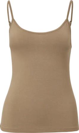 Slim-Fit-Top mit verstellbaren Spaghettiträgern