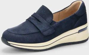 Slipper aus echtem Wildleder - marine - Gr. 39 von Goldner Fashion