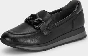 Slipper mit modischer Verzierung - schwarz - Gr. 40 von Goldner Fashion