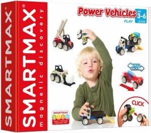 Smart Games SmartMax Power Vehicles Mix Magnetspielbausteine, (25 St)