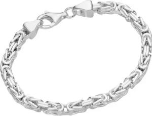 Smart Jewel Armband Königskette massiv, Silber 925