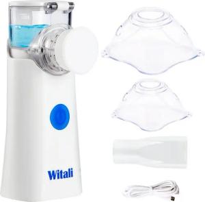 smartEC Inhalator Tragbarer Mesh-Inhalator mit Akku für Kinder & Erwachsene