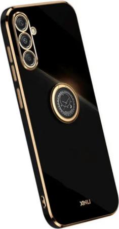 SmartUP Smartphone-Hülle Hülle für Samsung Galaxy S23 FE 5G Schutzhülle Handyhülle Slim Case, Ringhalter, Standfunktion