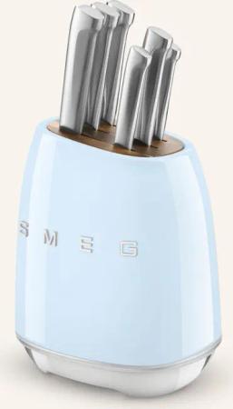 SMEG 7-tlg. Messerblock KBSF02