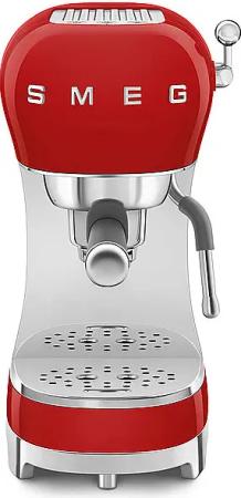 SMEG Espresso-Kaffeemaschine 50s Retro Style Rot ECF02BLEU rot