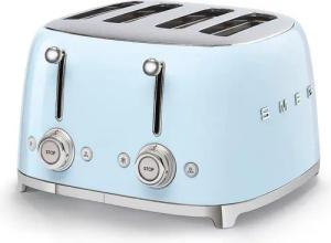 Smeg Toaster TSF03PBEU, 4 kurze Schlitze, 3000 W