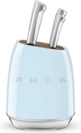 Smeg Zubereitungsmesser KBSF02PB Messerblock-Set Pastellblau