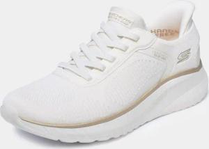 Sneaker aus Strickmesh - weiß - Gr. 42 von Goldner Fashion